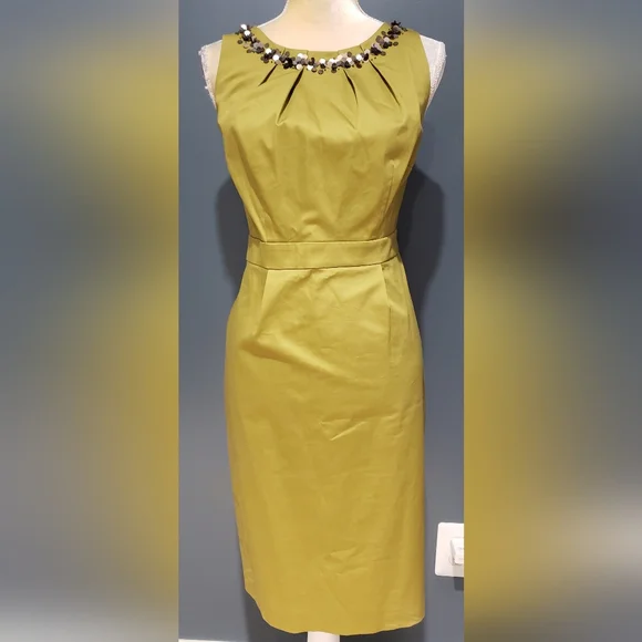 boden gold dress Bubble Hem Party Dress - Gold